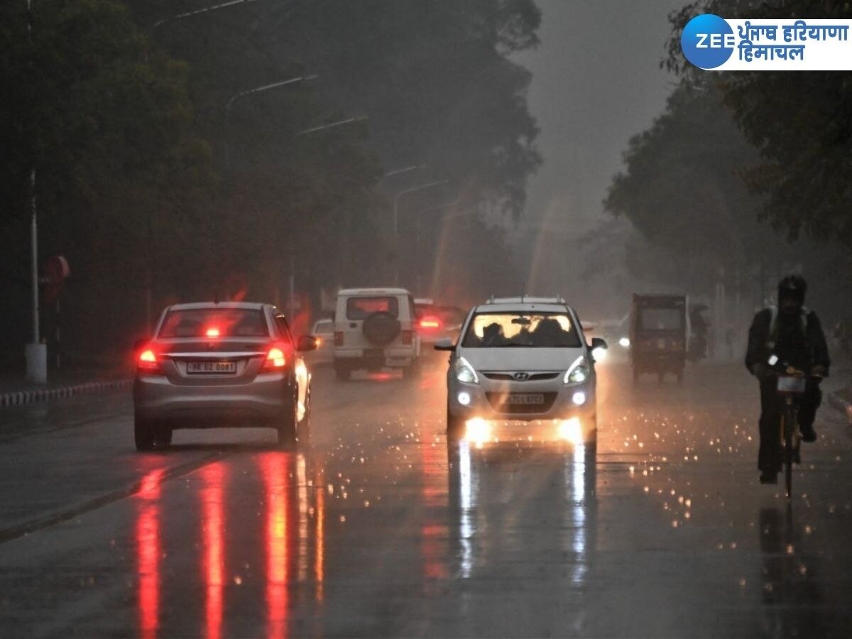 Chandigarh Weather News: ਚੰਡੀਗੜ੍ਹ 'ਚ ਸਵੇਰੇ ਤੇਜ਼ ਹਵਾਵਾਂ ਨਾਲ ਪੈ ਰਿਹਾ ਭਾਰੀ ਮੀਂਹ, ਦਿਨ ਵੇਲੇ ਛਾਇਆ ਹਨੇਰਾ