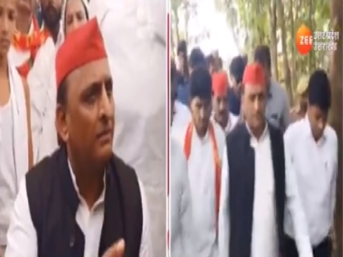 SP Chief Akhilesh Yadav in Deoria