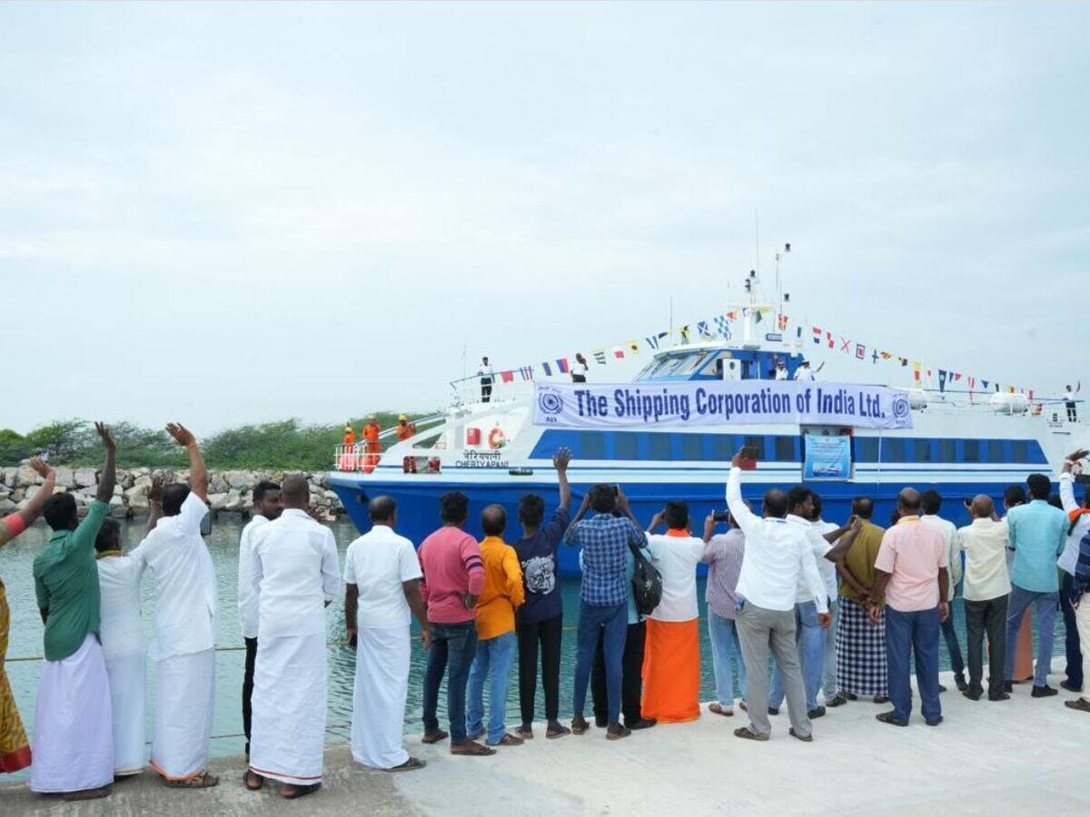 India Sri Lanka Ferry Service: ଏଣିକି ସମୁଦ୍ର ମାର୍ଗରେ ଯାତ୍ରା କରିହେବ ଶ୍ରୀଲଙ୍କା; ୪ ଦଶକ ପରେ ଆରମ୍ଭ ହେଲା ସେବା 