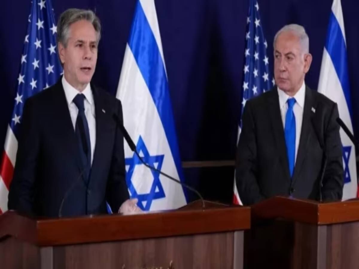 Israel-Palestine War: जंग के बीच अमेरिकी विदेश मंत्री का इज़रायल दौरा; कहा-हम साथ हैं