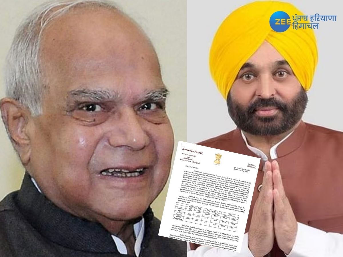 CM vs Governor: ਪੰਜਾਬ ਦੇ ਰਾਜਪਾਲ ਬਨਵਾਰੀ ਲਾਲ ਪੁਰੋਹਿਤ ਨੇ ਪੰਜਾਬ ਸਰਕਾਰ ਨੂੰ ਮੁੜ ਲਿਖੀ ਚਿੱਠੀ; ਕਈ ਸਵਾਲ ਕੀਤੇ ਖੜ੍ਹੇ