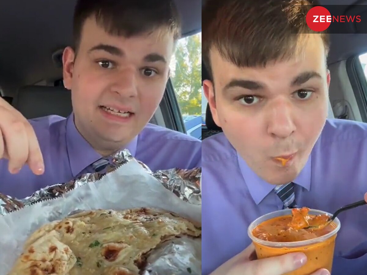 विदेशी लड़के ने पहली बार खाया बटर-चिकन और नान रोटी, फिर हुआ ऐसा; 3 करोड़ लोगों ने देखा Video