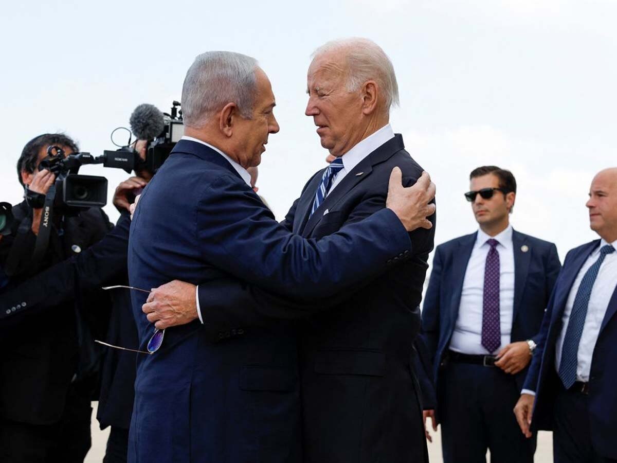 जंग के बीच इजरायल पहुंचे अमेरिकी राष्ट्रपति, गाजा के लोगों को मिल सकती है मदद