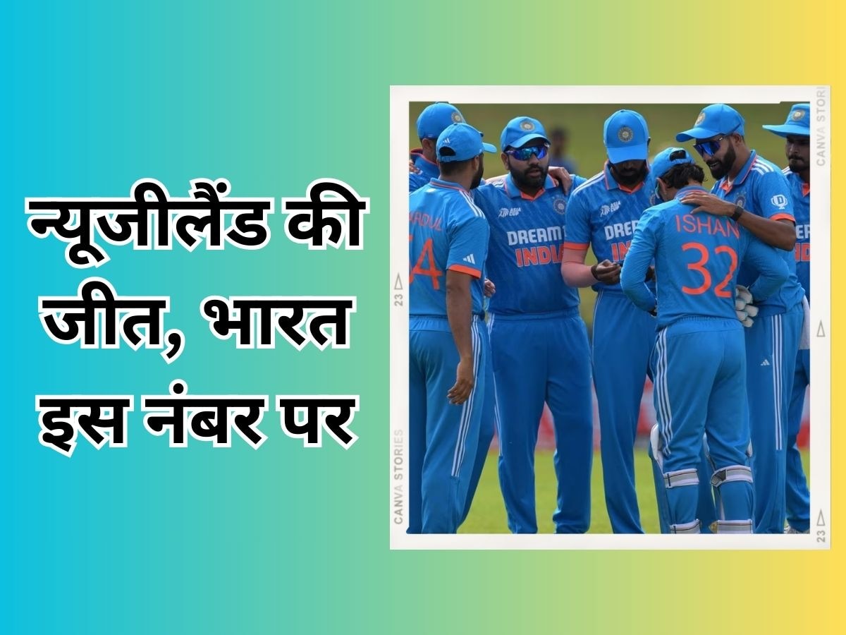 World Cup 2023: न्यूजीलैंड की जीत से छिनी टीम इंडिया की नंबर-1 कुर्सी, जानें पॉइंट्स टेबल का हाल 