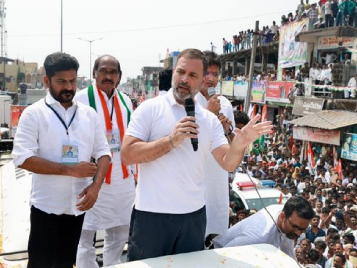 Rahul Gandhi Alleges 3 Party Nexus In Telangana Ask Why No Cases ...