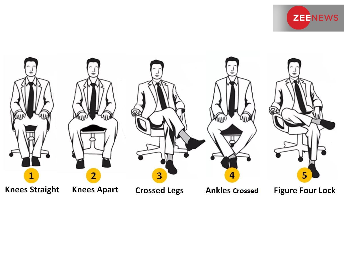 Personality Test: किसी के बैठने की स्टाइल से समझें, कैसी है उसकी पर्सनैलिटी; अंदर से है वो कैसा?