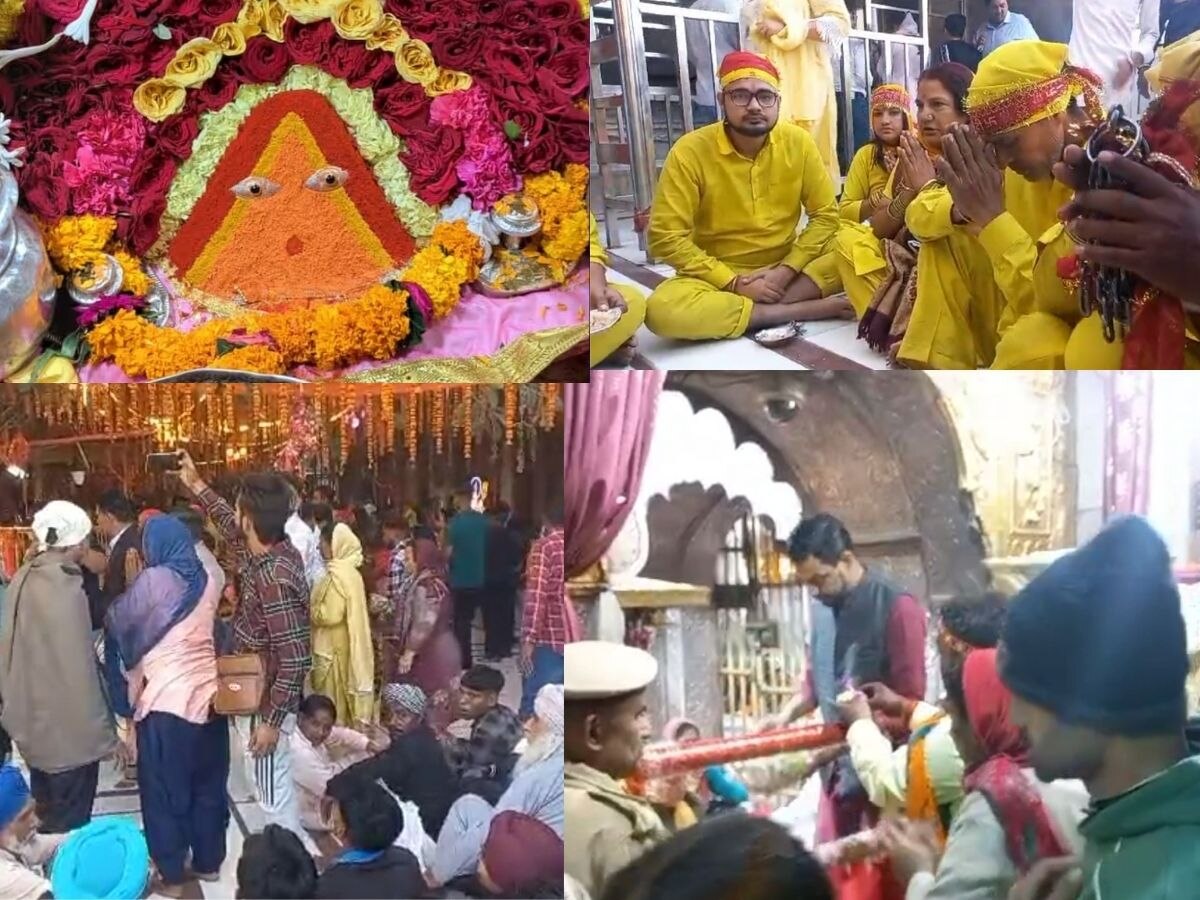 Chintpurni Temple News: नवरात्री का छठा दिन, मां चिंतपूर्णी के दरबार में उमड़ा भक्तों का सैलाब