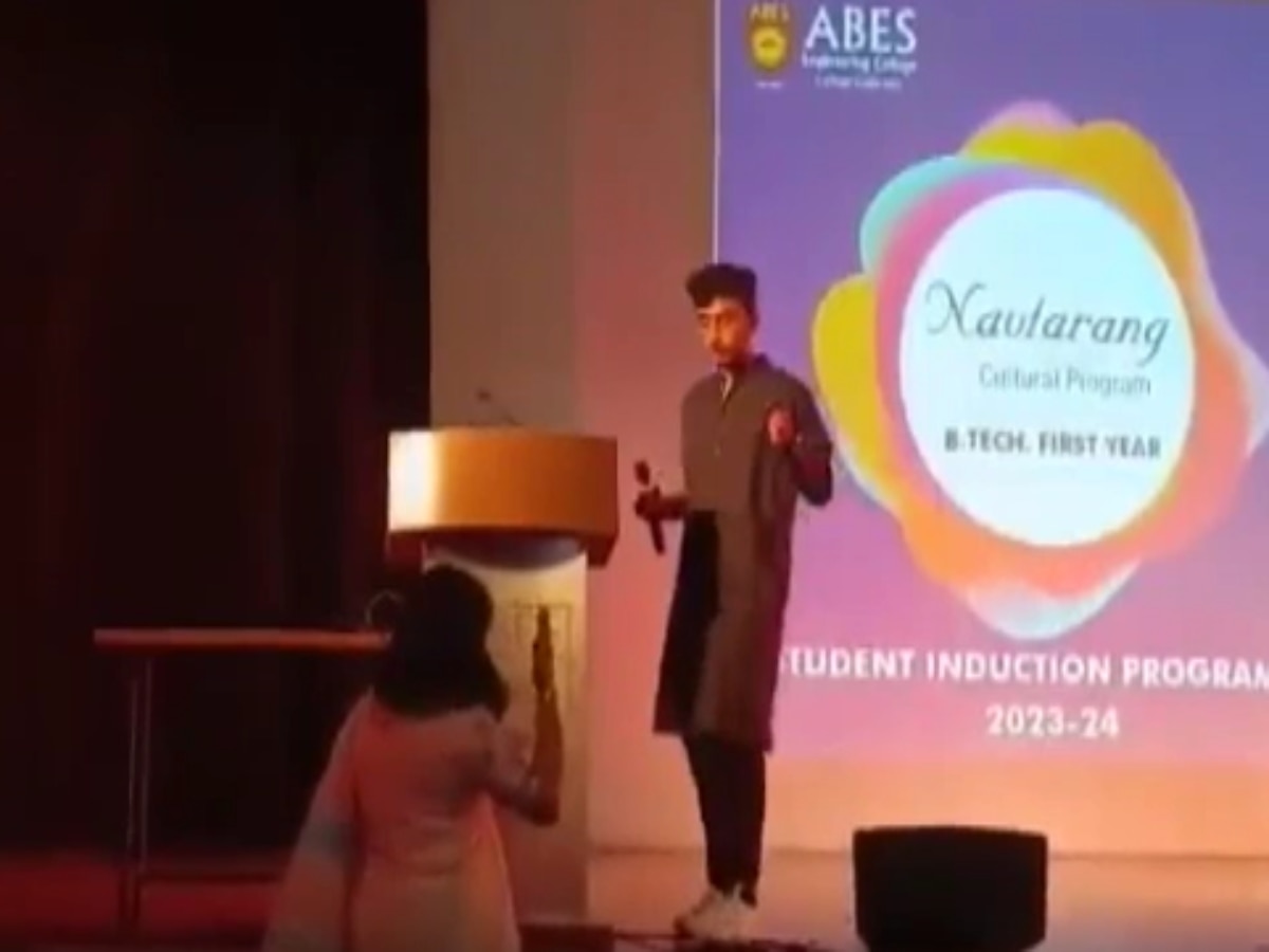 Ghaziabad ABES College Viral Video