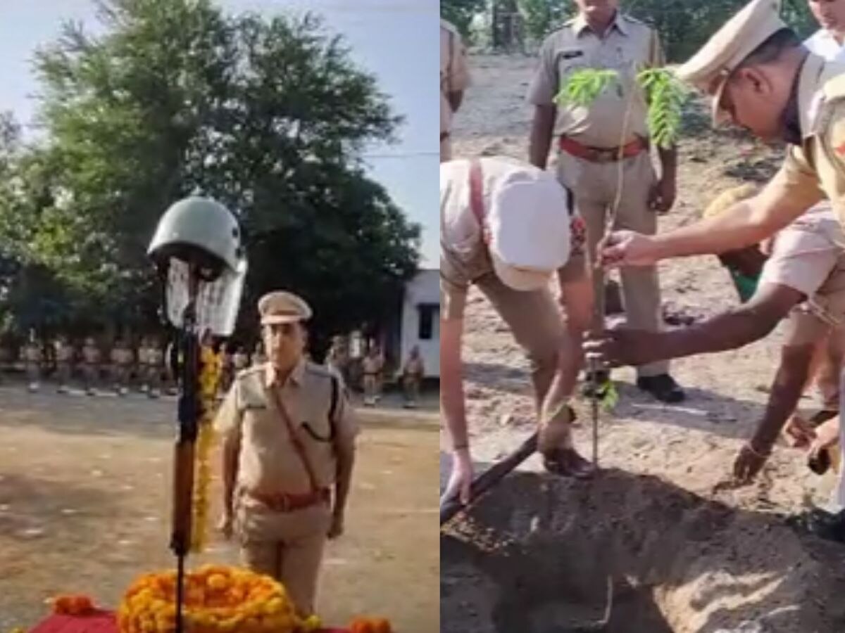 Rajsamand news : पुलिस लाइन में हुआ श्रद्धांजलि कार्यक्रम, पुलिस कर्मियों ने वीर शहीदों को किया नमन