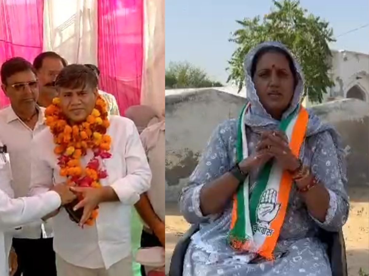 Rajasthan Election: चुरू जिले में 6 में से 2 सीटों पर कांग्रेस के प्रत्याशी घोषित, कार्यकर्ताओं ने माला पहनाकर दी बधाई