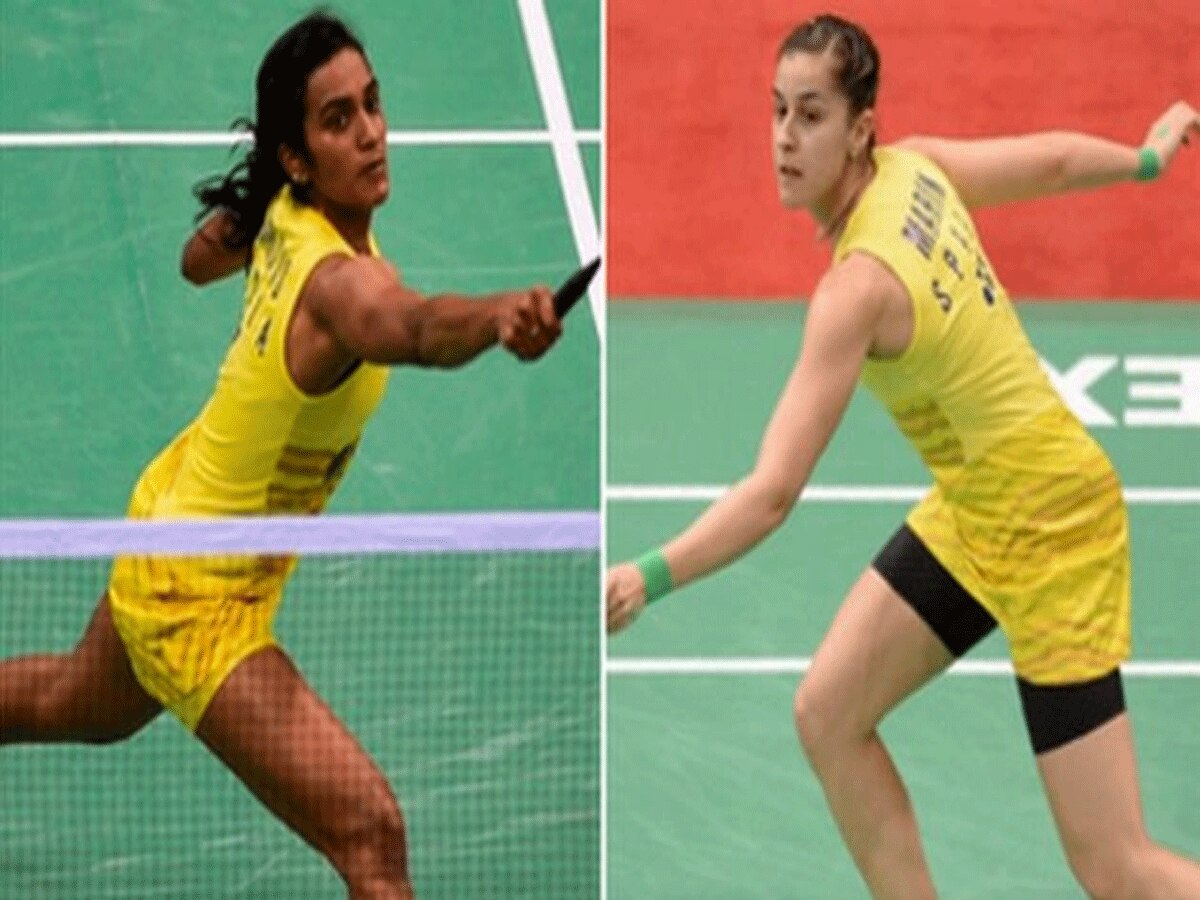 Sindhu lost in the semi finals of Denmark Open this is Marins fifth