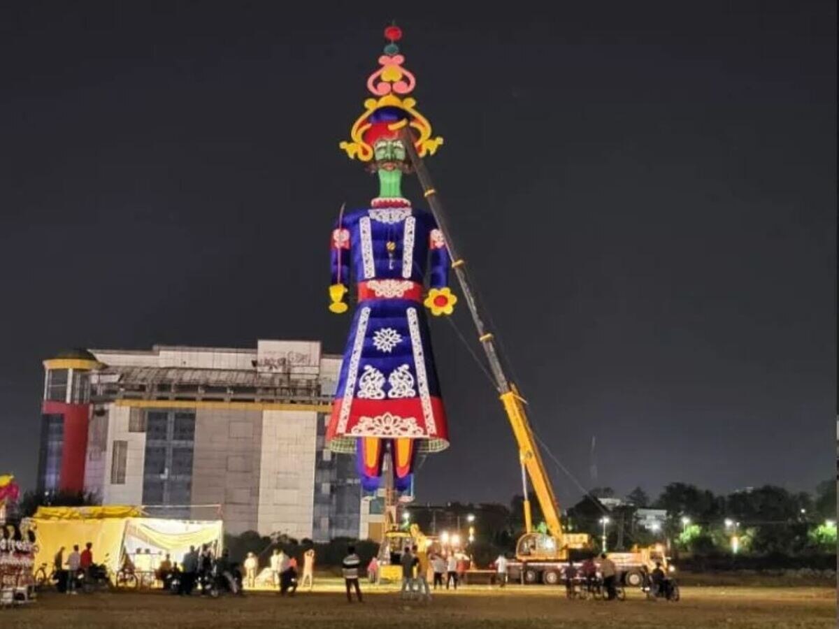 Ravan Dahan 2023: ଏଠାରେ ଜଳିବ ଦେଶର ସବୁଠାରୁ ବଡ଼ ରାବଣ; ଉଚ୍ଚତା ଶୁଣିଲେ ଉଡ଼ିଯିବ ହୋସ