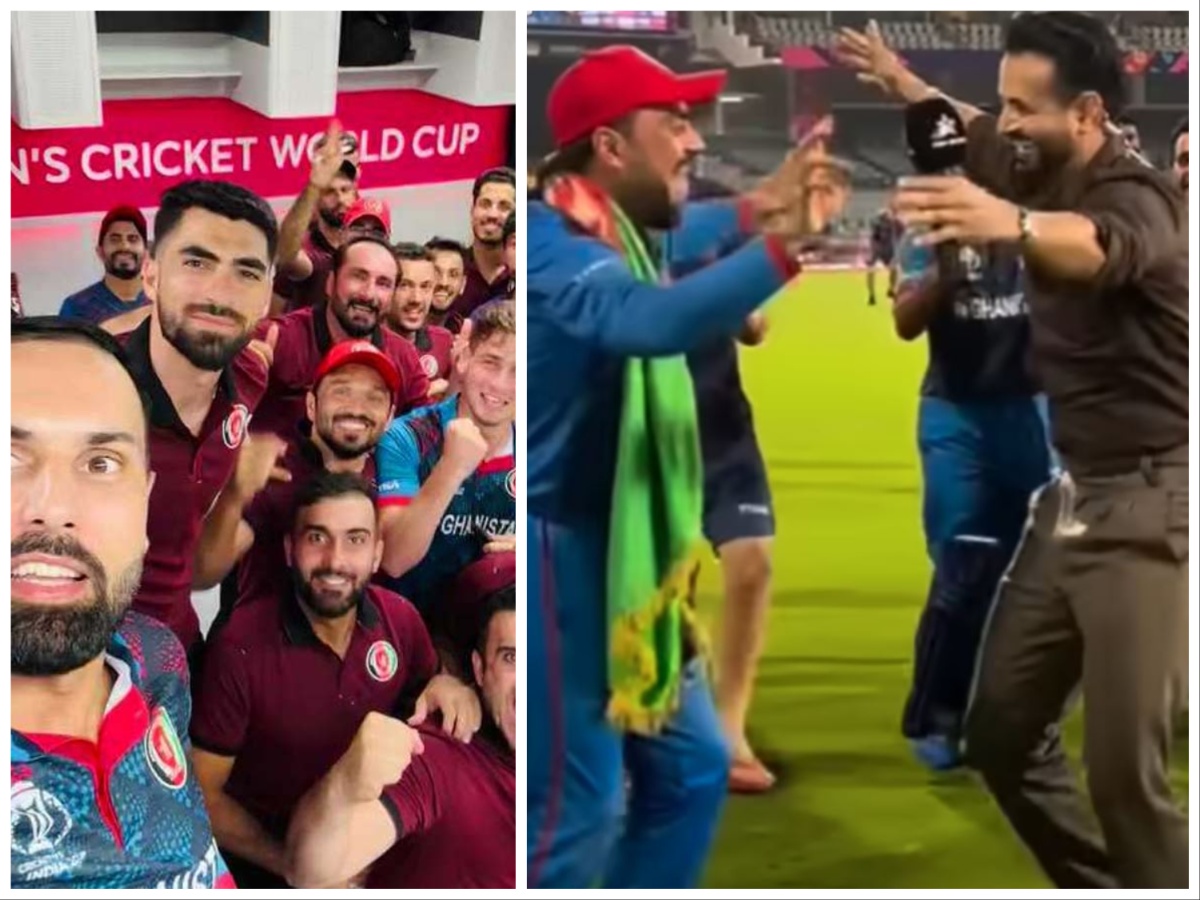 Irfan Pathan Dance Video: इरफान पठान करने लगे डांस, जीत के बाद अफगानिस्तान टीम ने लगाए अल्लाह-हू-अकबर के नारे Irfan Pathan Dance Video: इरफान पठान करने लगे डांस, जीत के बाद अफगानिस्तान टीम ने लगाए अल्लाह-हू-अकबर के नारे