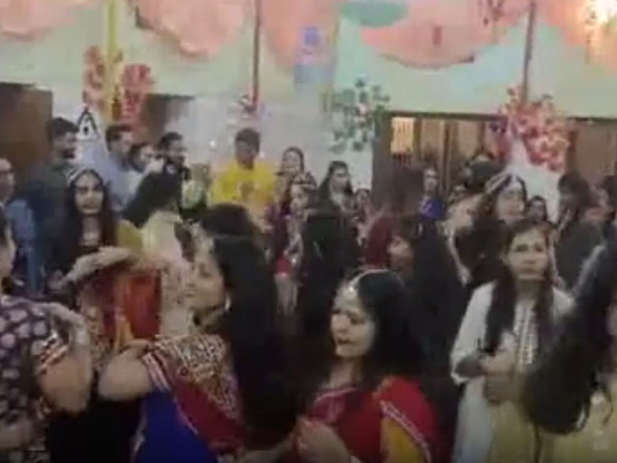 Churu news:सिंधी नवयुवक मंडल ने की गरबा रास महोत्सव का आयोजन 