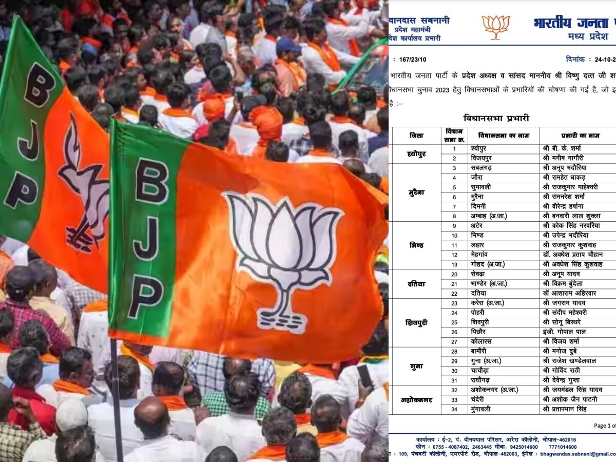 MP BJP New List: 230 सीटों के लिए जारी हुई एक और सूची, क्या इस खास चाल से सधेगी बगावत? देखें कहां से किसका नाम