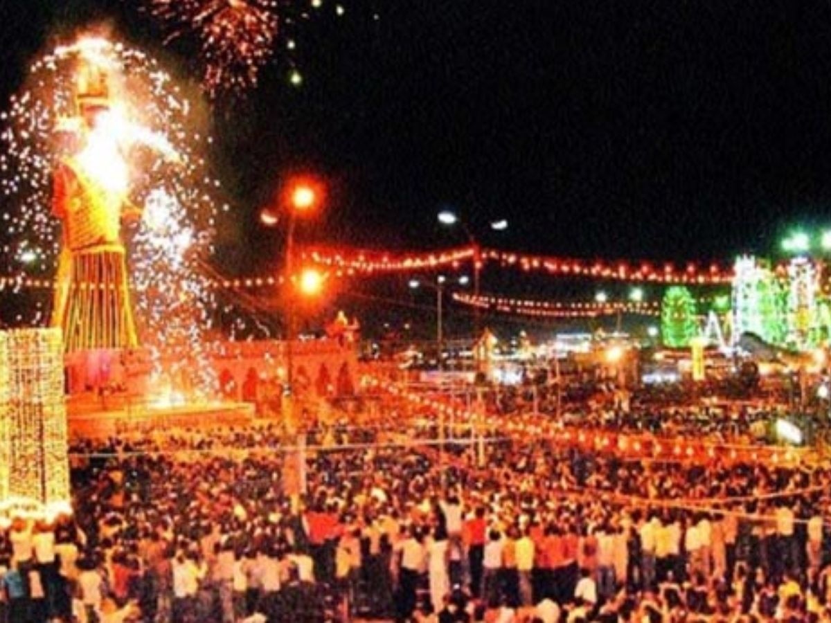  Dussehra fair in sambal Uttar Pradesh