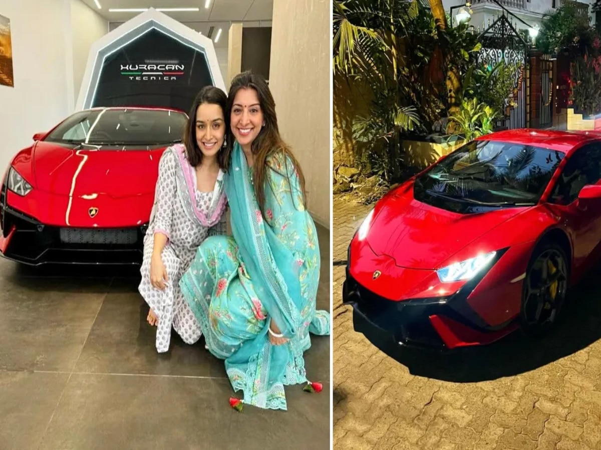 Shraddha Kapoor New Car- Lamborghini Huracan Tecnica
