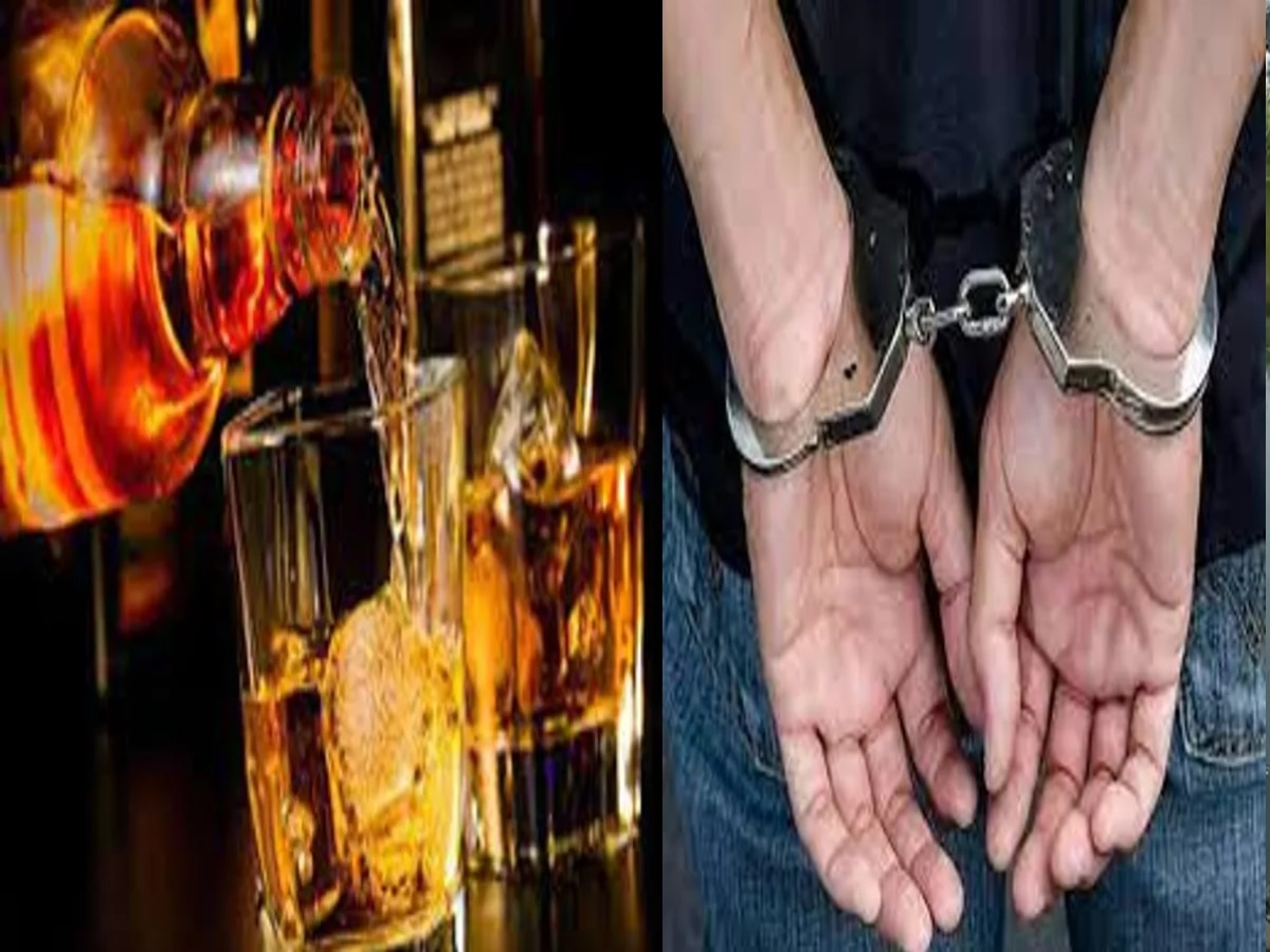 Bagaha News: शराब से भरी लग्जरी कार को पुलिस ने किया जब्त, एक तस्कर गिरफ्तार, दूसरा फरार