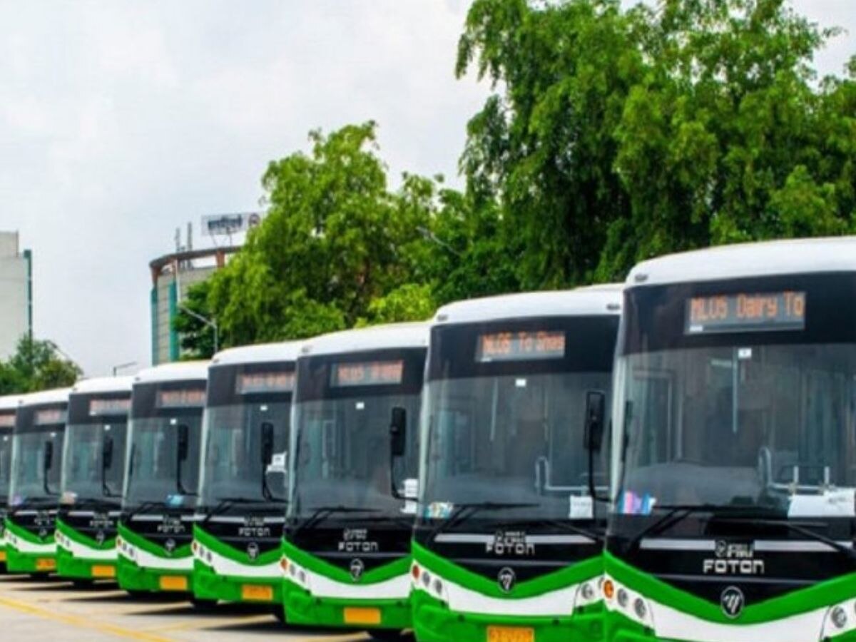 100 e-buses ply between Noida and Greno in uttar pradesh