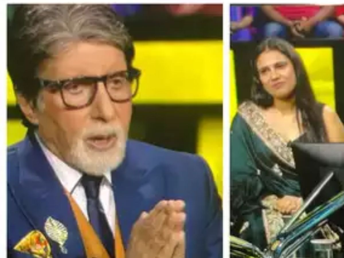 Kaun Banega Crorepati 15: हॉट सीट पर बैठे पति-पत्नी से डरे बिग बी, इस वजह से जोड़ लिए हाथ!