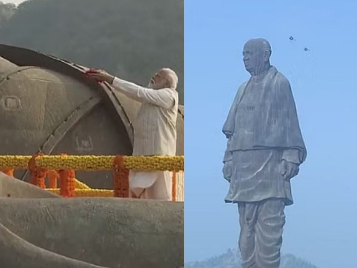  Sardar Patel Birth Anniversary: ਸਟੈਚੂ ਆਫ ਯੂਨਿਟੀ 'ਤੇ ਪਹੁੰਚੇ PM ਮੋਦੀ, ਸਰਦਾਰ ਵੱਲਭਭਾਈ ਪਟੇਲ ਨੂੰ ਦਿੱਤੀ ਸ਼ਰਧਾਂਜਲੀ