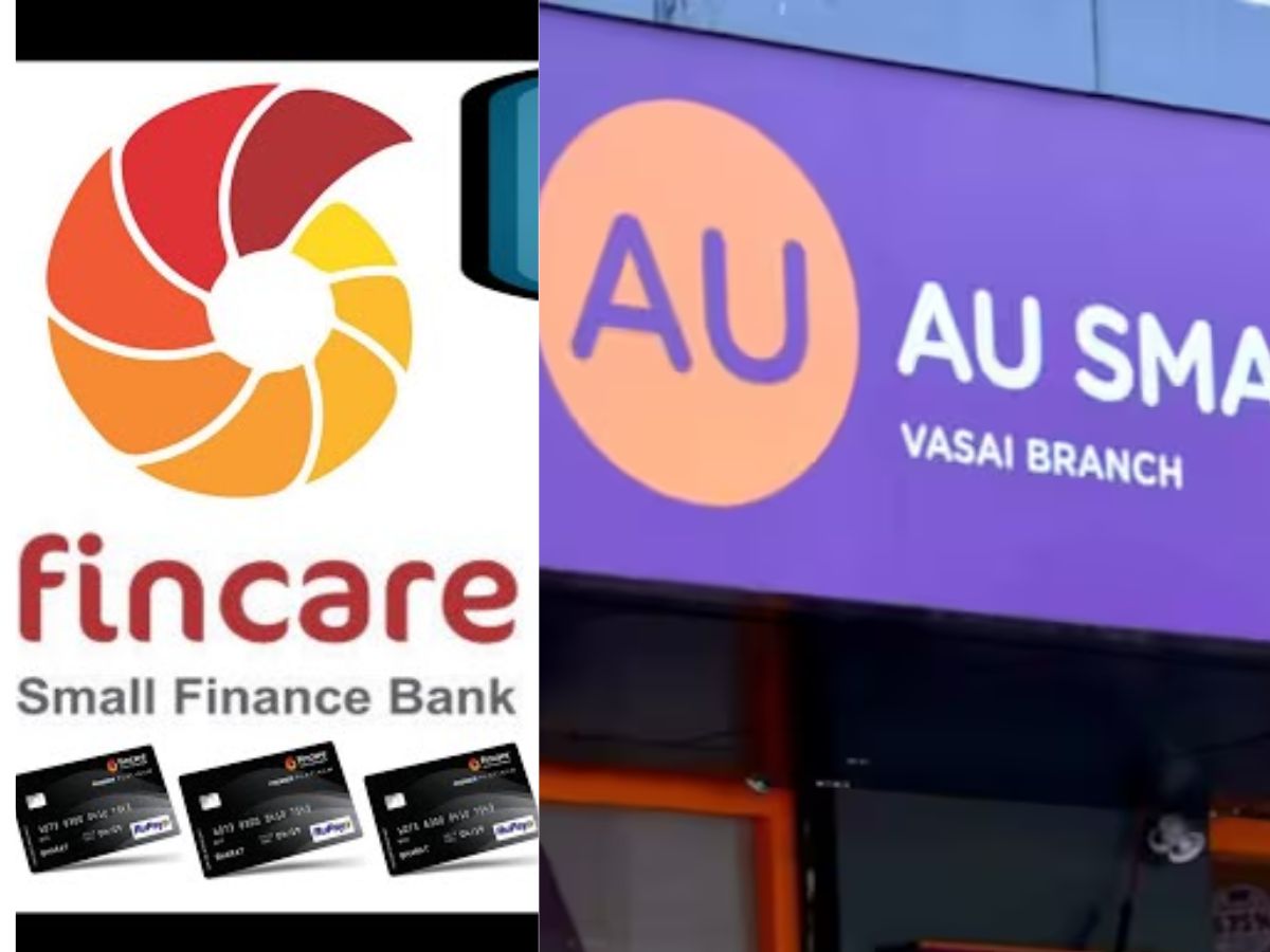 Jaipur AU Small Finance Bank And Fincare Small Finance Bank Announced ...