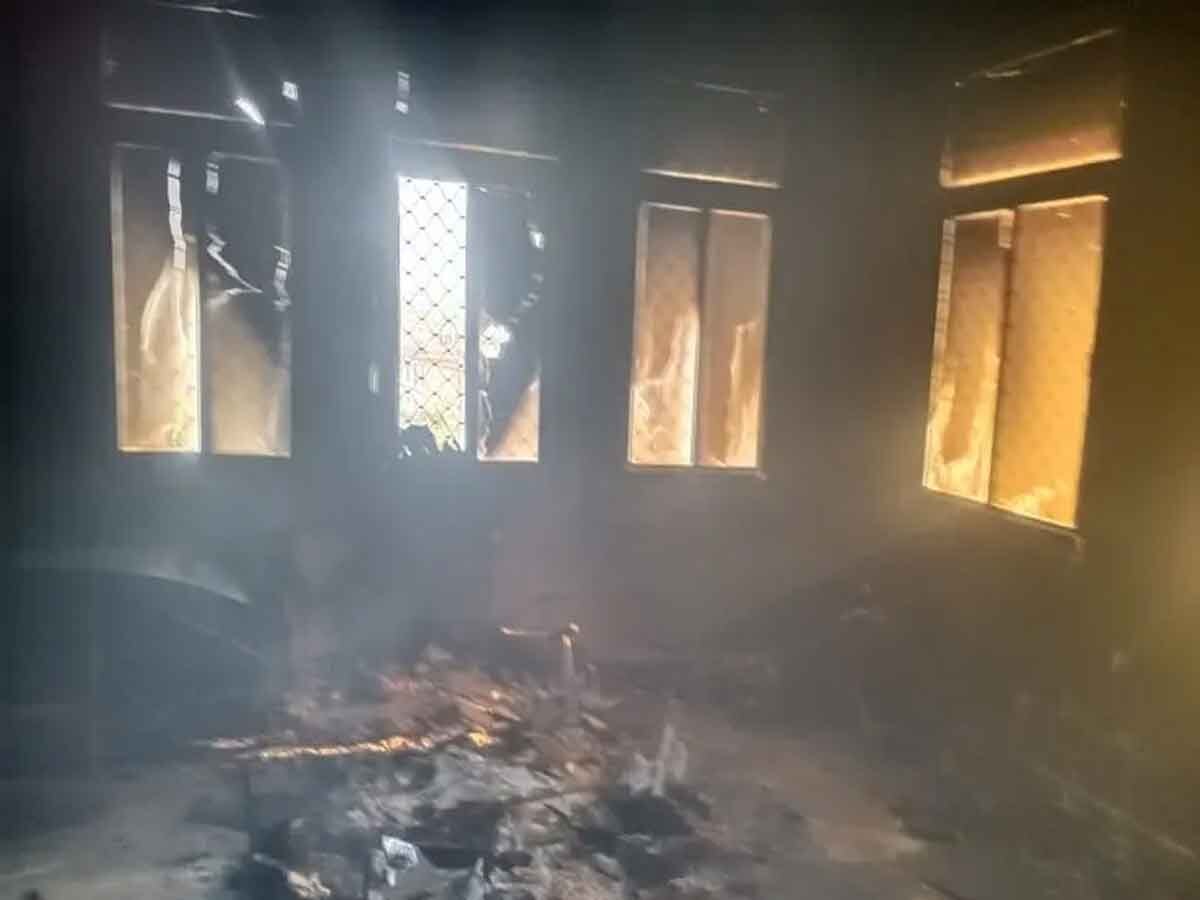 jaipur secretariat fire