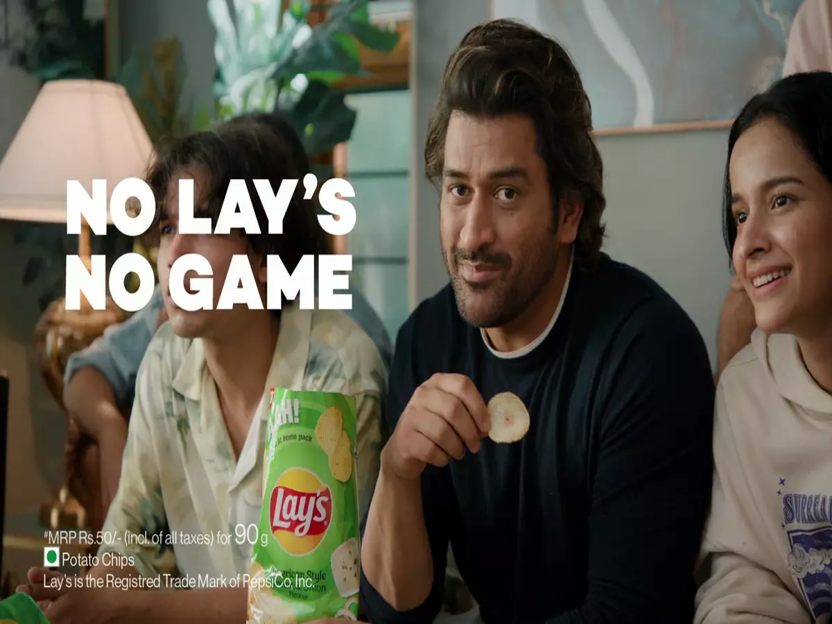lays announces mahendra singh dhoni as brand ambassador Mahendra
