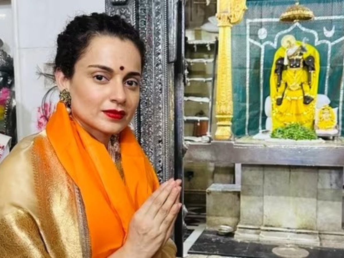 Kangana Ranaut: लगातार फ्लॉप फिल्मों के बाद गुजरात पहुंचीं कंगना रनौत, लोकसभा चुनाव में हो सकती हैं खड़ीं!