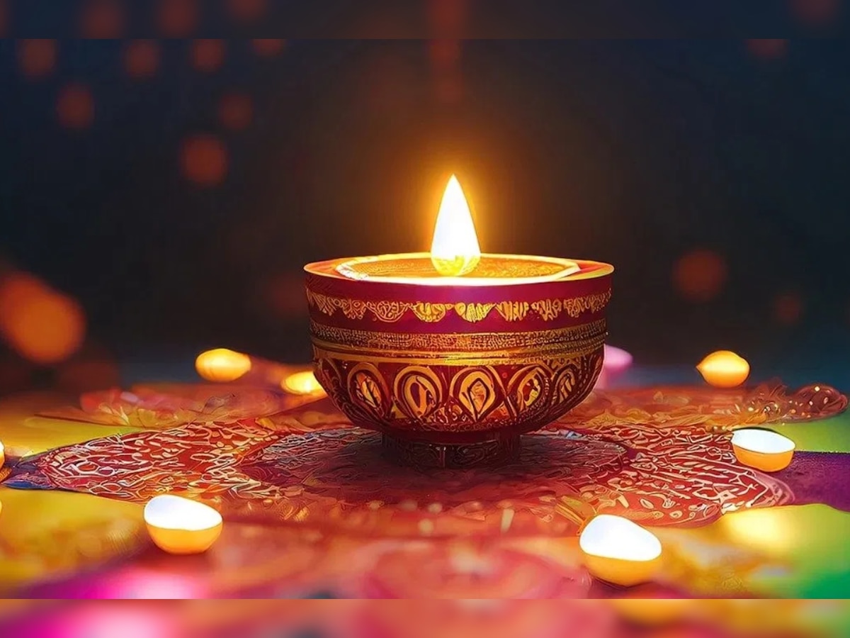 Diwali 2023 image Wishes Diwali message Greetings Status Lakshmi Ganesh Pujan | Diwali 2023: दिवाली पर अपने परिवार और दोस्तों को इन मैसेज से दें शुभकामनाएं | Hindi News,