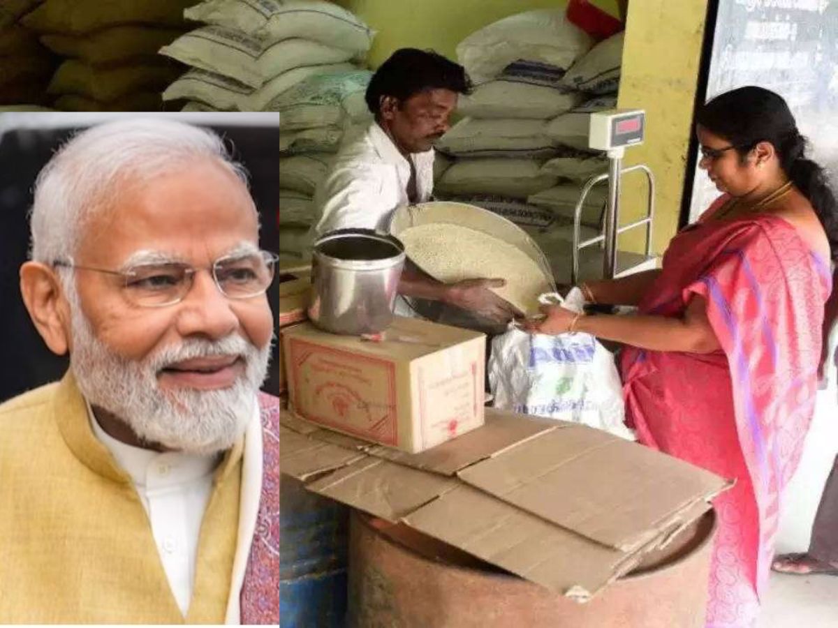 PM Modi gave free ration for another 5 years to 8 before the elections