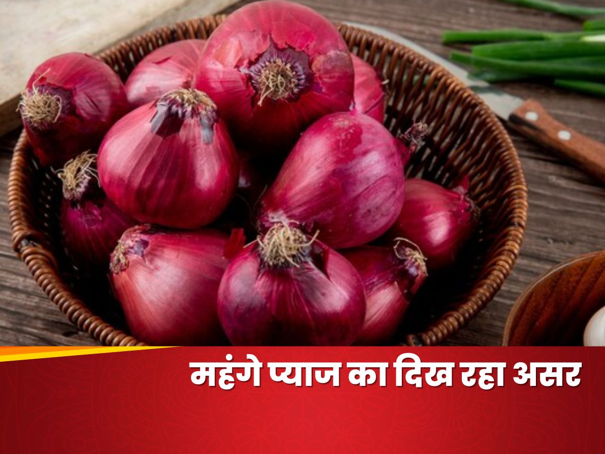 Meals will be expensive this month due to high onion prices CRISIL