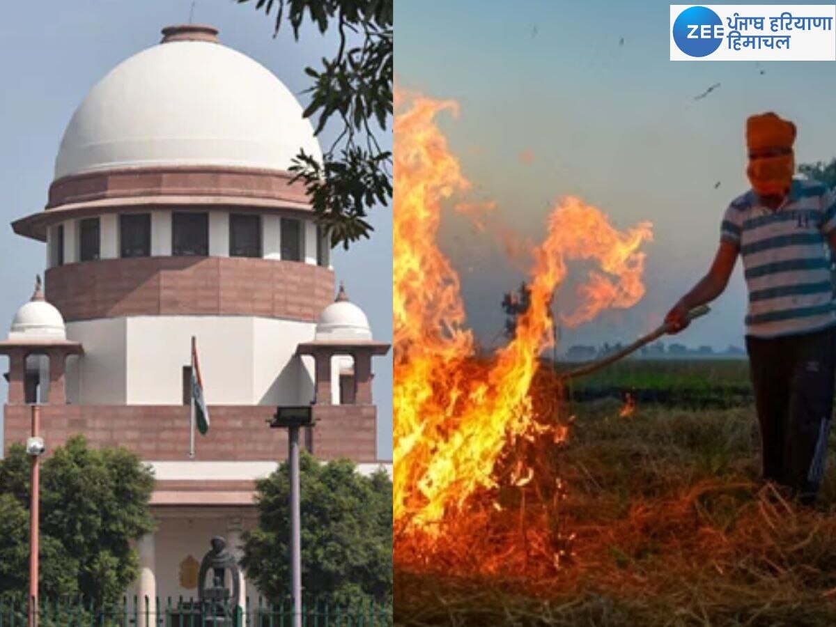 Supreme Court News: ਸੁਪਰੀਮ ਕੋਰਟ ਨੇ ਪੰਜਾਬ ਤੇ ਹਰਿਆਣਾ ਨੂੰ ਪਰਾਲੀ ਸਾੜਨ ਦੇ ਮਾਮਲੇ ਕੰਟਰੋਲ ਕਰਨ ਦੀ ਦਿੱਤੀ ਹਦਾਇਤ