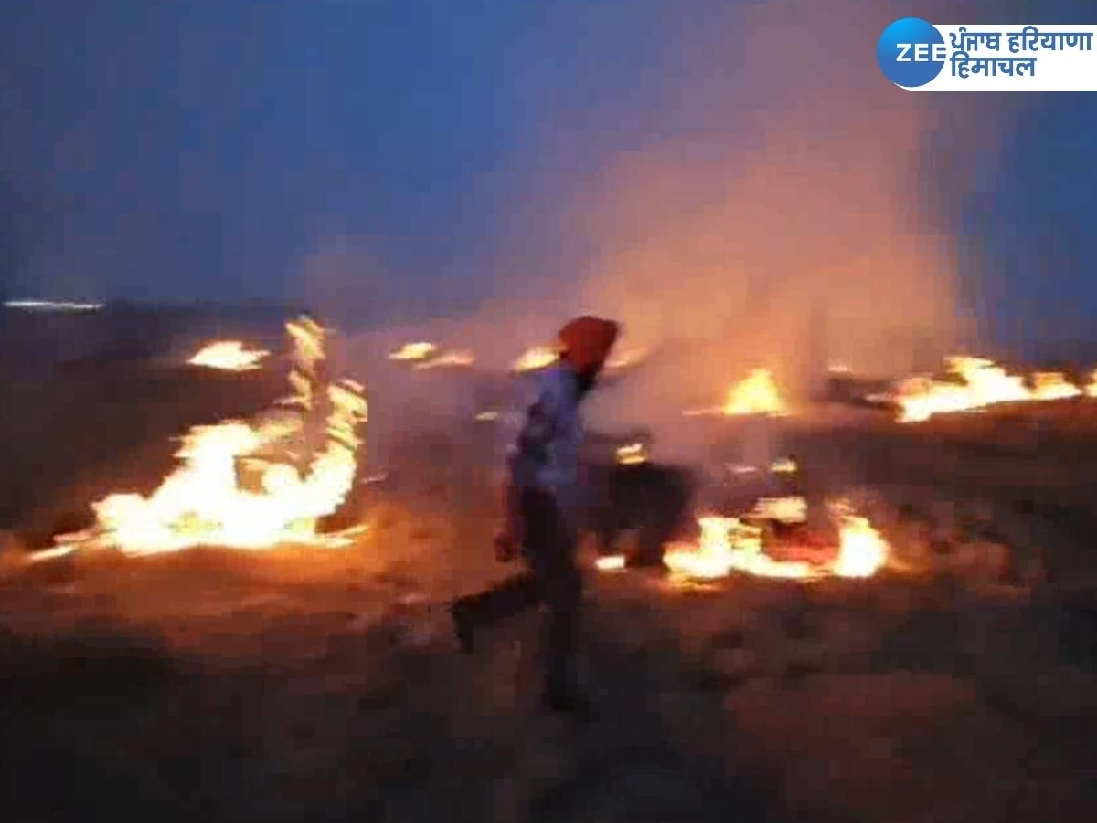 Batala Stubble Burning: ਬਟਾਲਾ 'ਚ ਕਿਸਾਨ ਨੇ ਪਰਾਲੀ ਨੂੰ ਲਗਾਈ ਅੱਗ, ਸੂਚਨਾ ਮਿਲਣ 'ਤੇ ਮੌਕੇ 'ਤੇ ਪਹੁੰਚੇ ਖੇਤੀਬਾੜੀ ਅਧਿਕਾਰੀ 