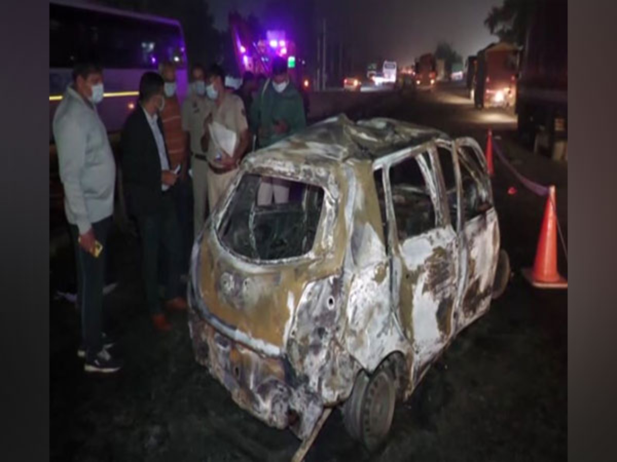 Haryana Accident: दिल्ली-जयपुर हाईवे पर टैंकर ने गाड़ी और पिकअप को मारी टक्कर, 4 की मौके पर मौत