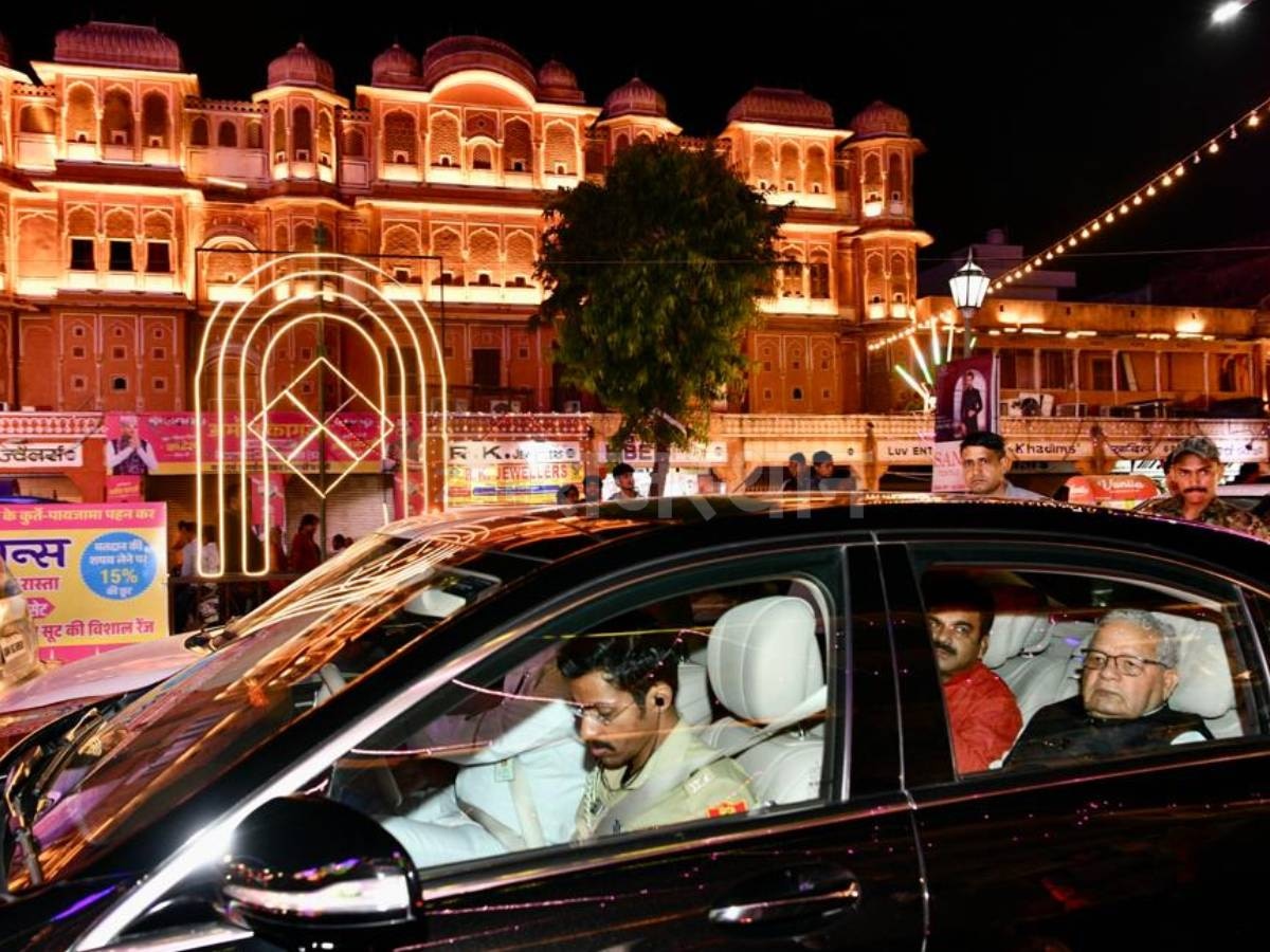 Diwali 2023: जयपुर की सजावट देखने निकले राज्यपाल कलराज मिश्र, कहा-अद्भुत