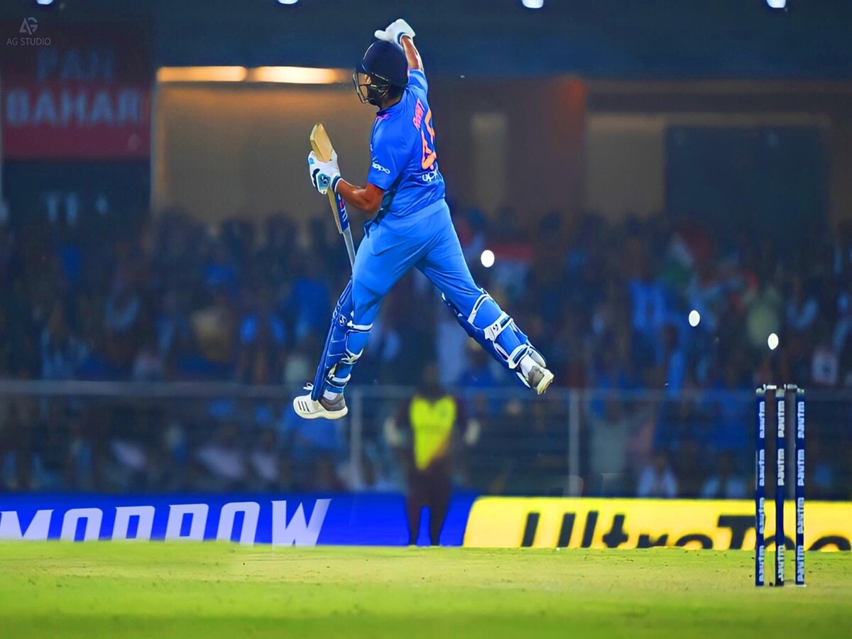 Rohit Sharma creates a world record