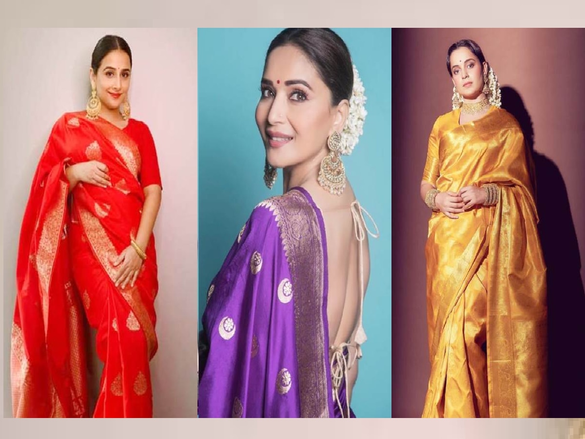 Follow these saree styling tips for Chhath Puja 2021 | Chhath Puja 2021: छठ  पूजा के मौके पर इन साड़ी ऑप्शन को ट्राई कर पाएं स्पेशल लुक