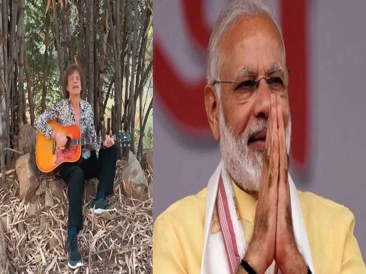 रॉक म्यूजिक के दिग्गज Mick Jagger ने भारत को कहा 'थैंक्स' तो PM मोदी बोले- आते रहिए