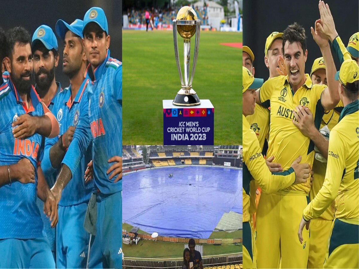 IND Vs AUS ICC ODI World Cup 2023 Final Abandoned Due To Rain Or Tied ...