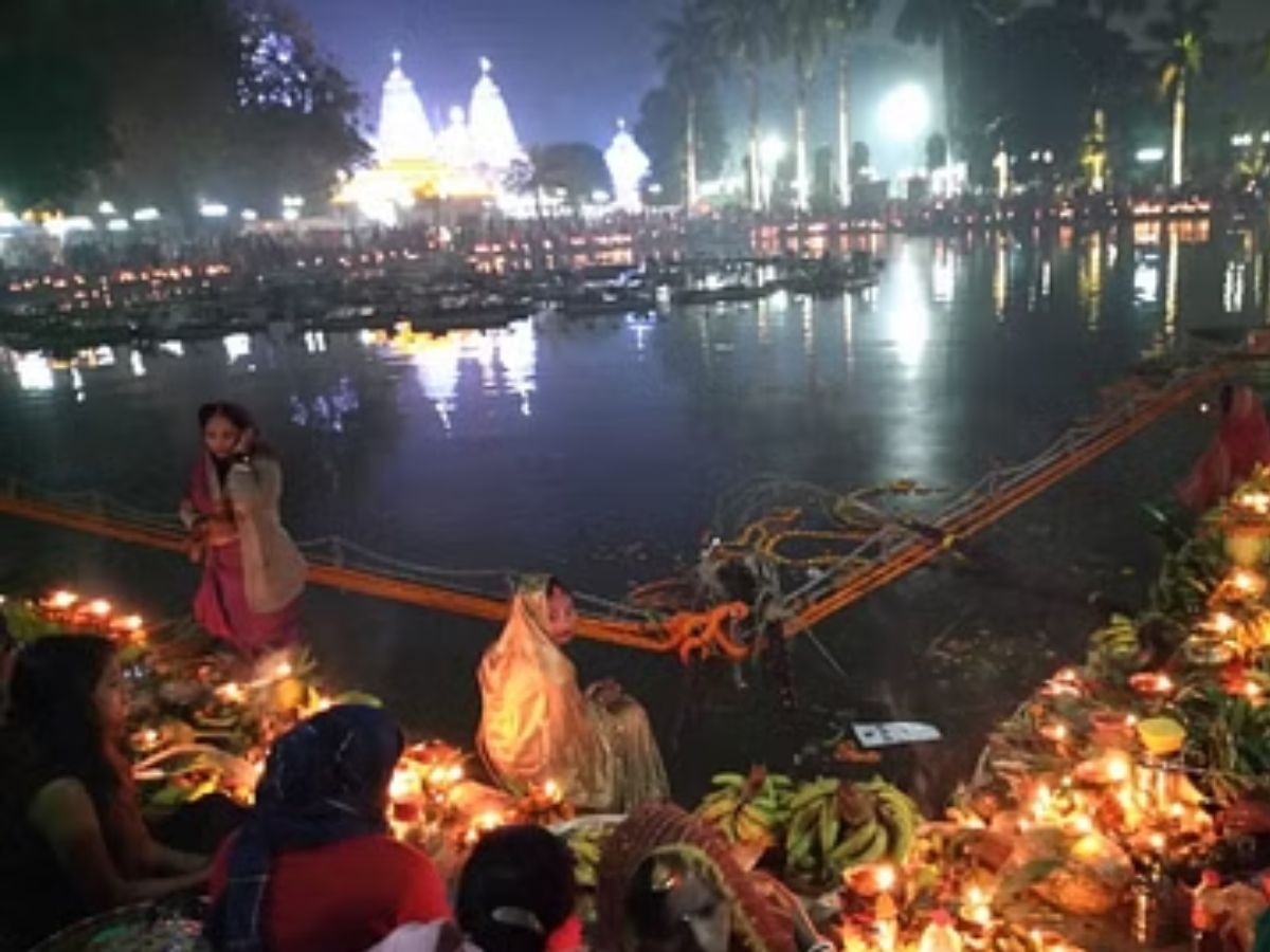 Festivals Chhath Puja 2023 Day 3 Sandhya Arghya Time Vidhi Mahatva Suryoday Suryast Ka Samay 4968