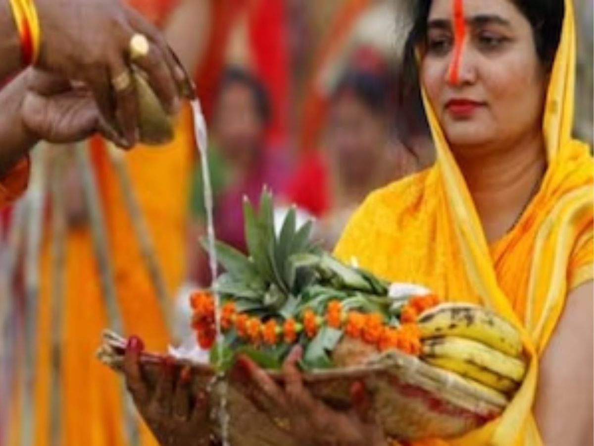 Festivals Chhath Puja 2023 Day 3 Sandhya Arghya Time Vidhi Mahatva Suryoday Suryast Ka Samay 5366