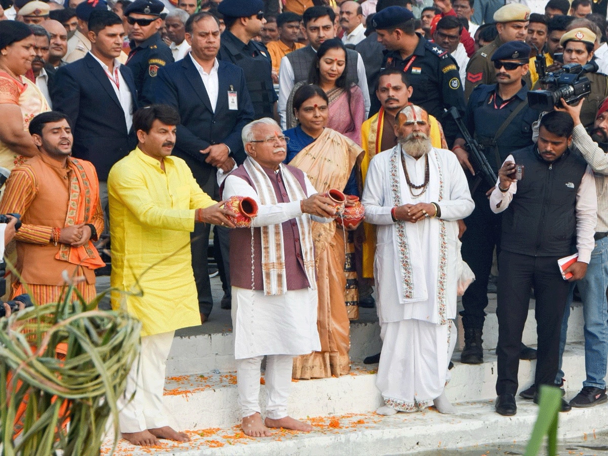 Haryana News: हरियाणा CM की बड़ी सौगात! पानीपत में होगा 3 छठ घाट समेत सूर्य मंदिर का निर्माण