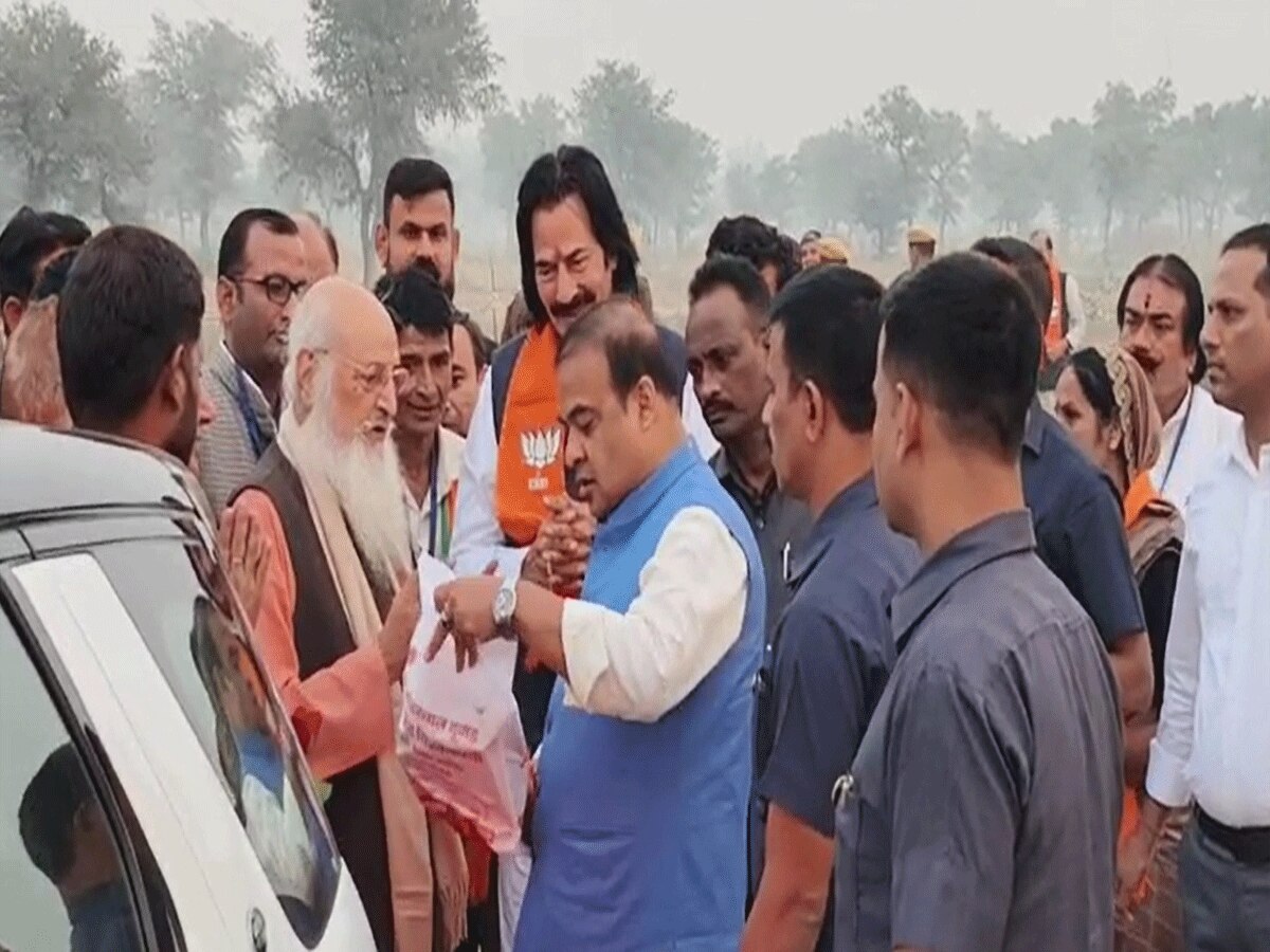 Rajasthan Assembly Election 2023: सरदारशहर में बीजेपी के फायरब्रांड नेता Himanta Biswa Sarma का जनसभा