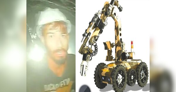 first image of workers stuck in uttarkashi tunnel know power of rov ...