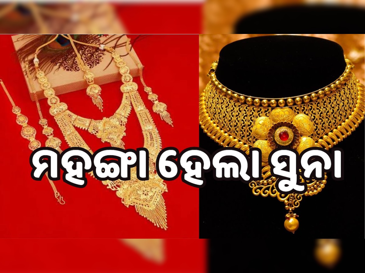 Gold Rate: ବାହାଘର ସିଜିନରେ ମହଙ୍ଗା ହେଲା ସୁନା, ଜାଣନ୍ତୁ ଆଜିର ରେଟ୍