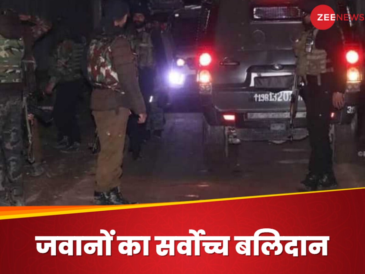 Jammu Kashmir Rajouri Encounter With Terrorists Two Soldiers Martyred ...