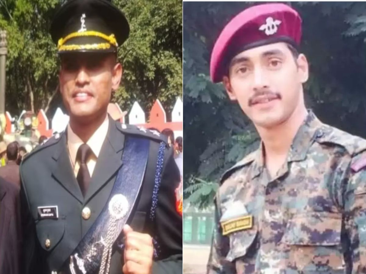 Shaheed Sanjay Bisht and Captain Shubham Gupta