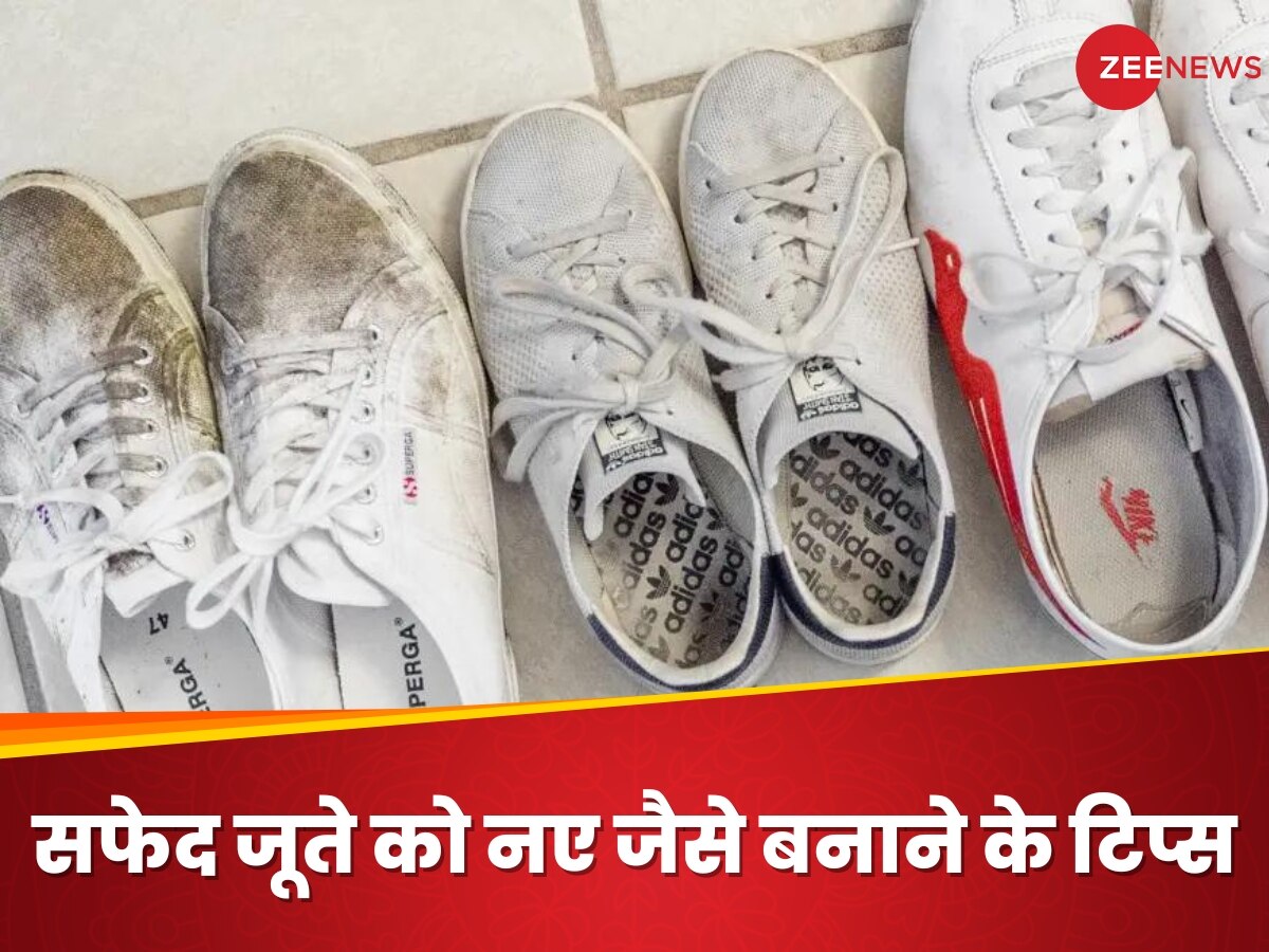 Shoes cleaning hack follow these 5 easy tips to clean your dirty white