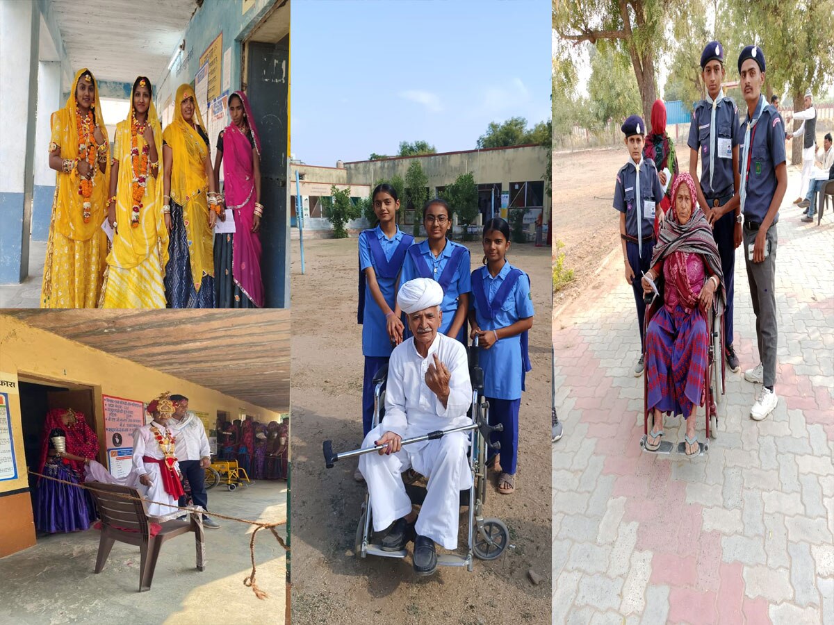 Rajasthan Election 2023: जालोर की पांच सीटों पर हुआ 69.56 फीसदी मतदान, सांचोर में सबसे ज्यादा